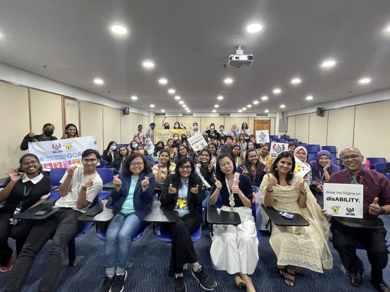 group shot of the Inclusion Equals Love documentary at QIU
